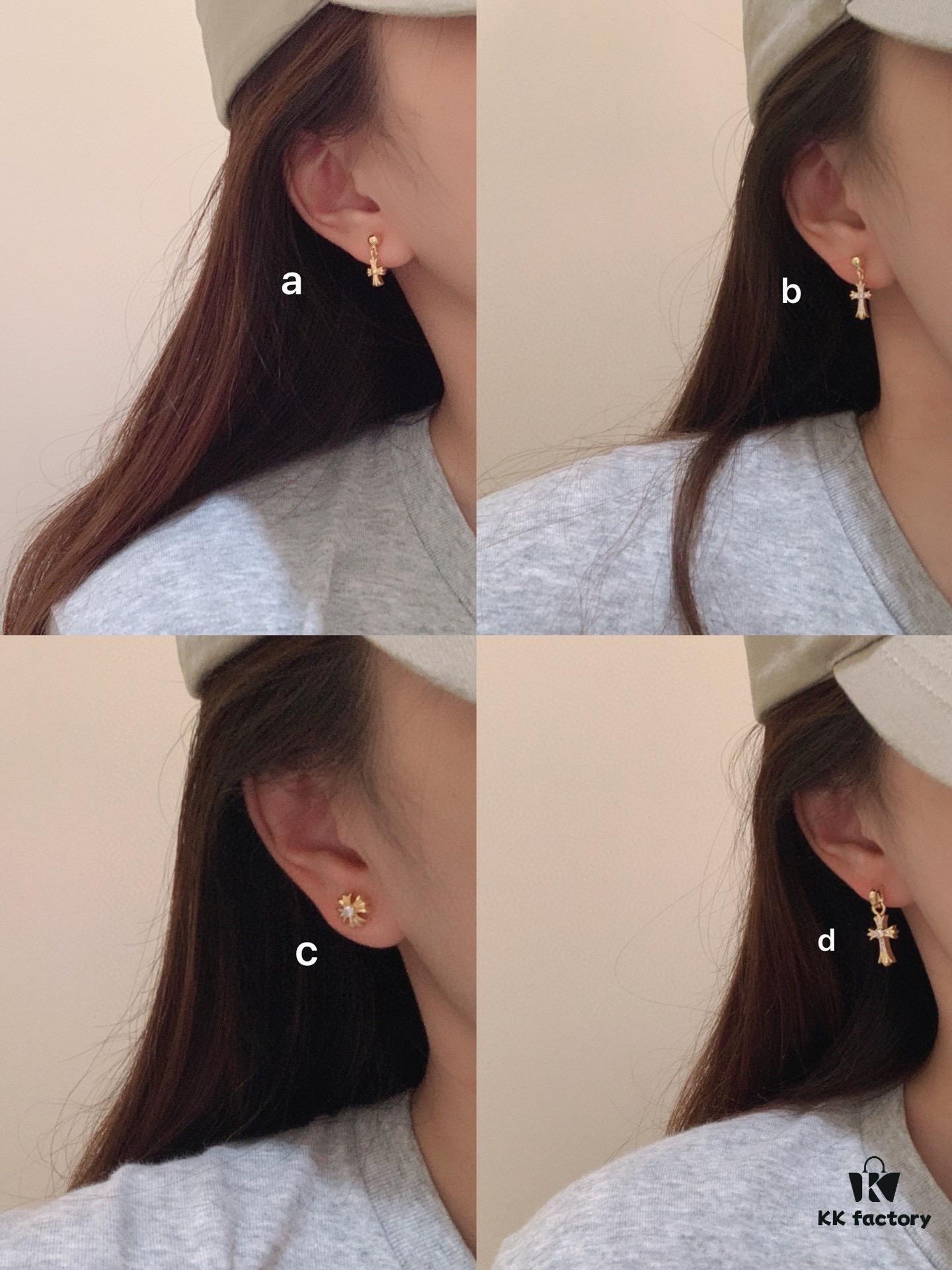 693007d812f62673a6fab4d5 Must-Have Cross Stud Earrings for Fashion-Forward Individuals, Four Styles Available
