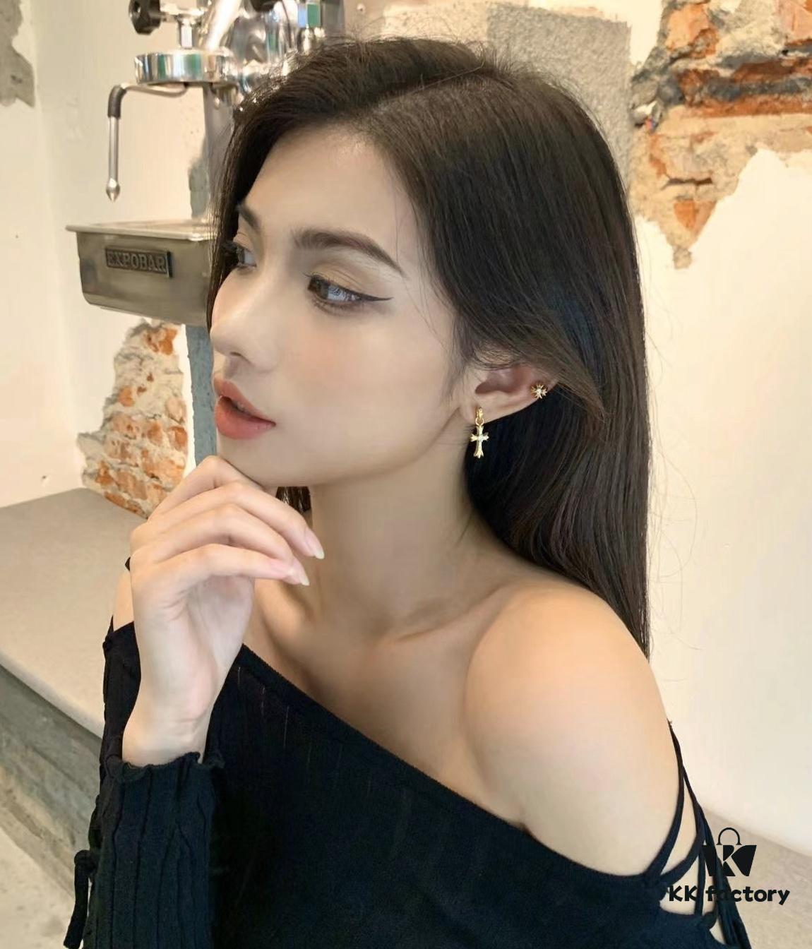 693007d812f62673a6fab4d6 Must-Have Cross Stud Earrings for Fashion-Forward Individuals, Four Styles Available