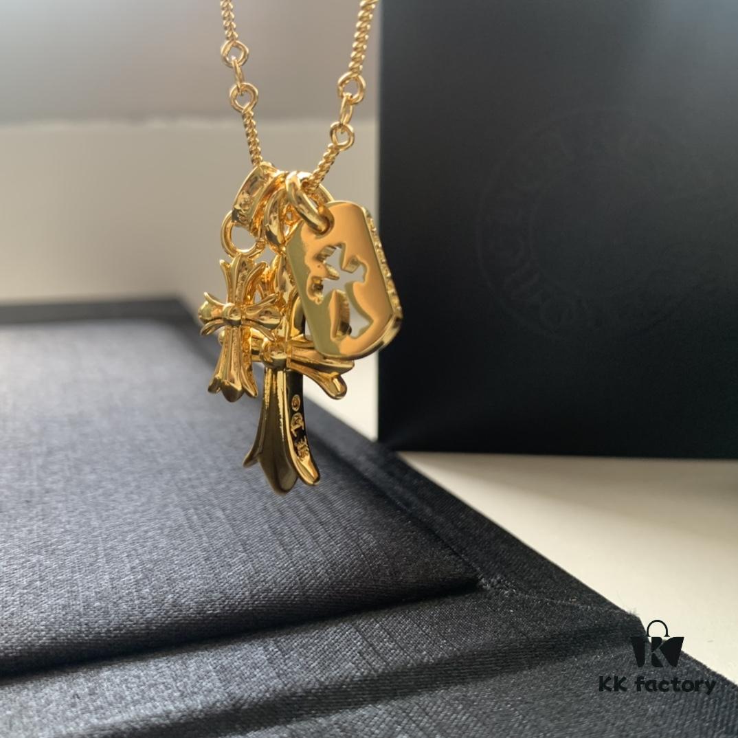Must-Have Cross Necklace for Chrome Hearts Fans