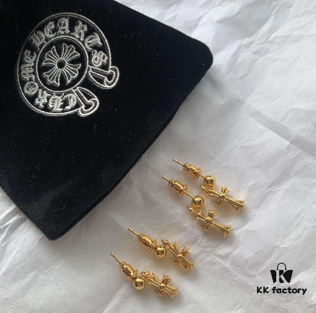 693007df12f62673a6fab4dc Must-Have Cross Stud Earrings for Fashion-Forward Individuals, Four Styles Available