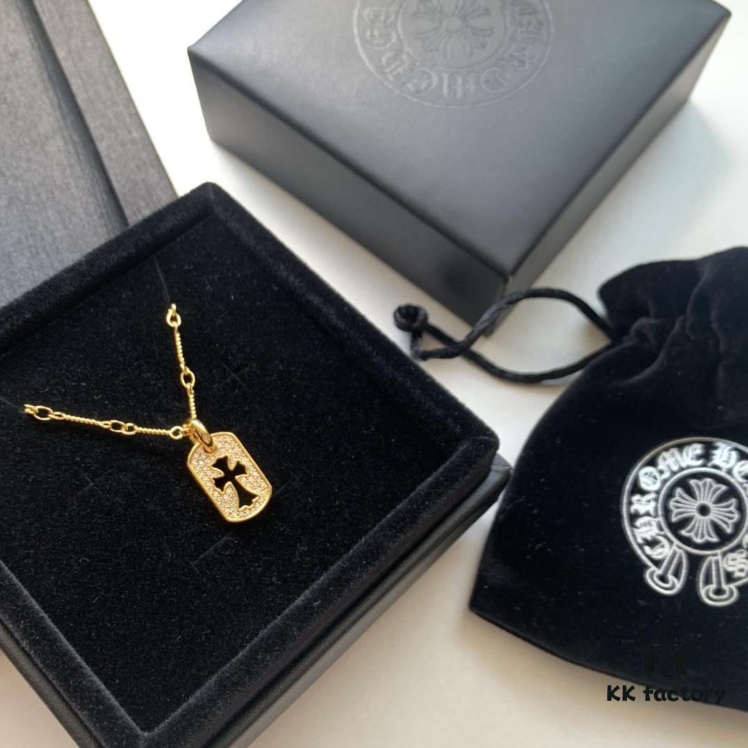 693007ea12f62673a6fab4ec Kuroki Must-Have Streetwear Item: Fully Diamond-Encrusted Hollow Cross Cube Necklace