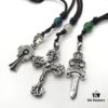 6930081012f62673a6fab52c Chrome Hearts DLX Rope Braid Necklace