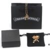 6930082312f62673a6fab551 Chrome Hearts 22K Gold-Plated Double Cross Necklace