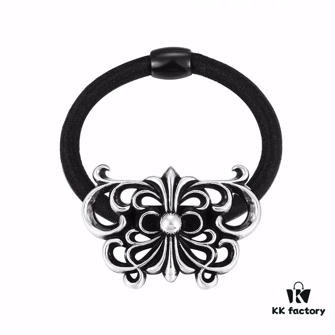 6930083e12f62673a6fab57c Chrome Hearts New Hair Tie