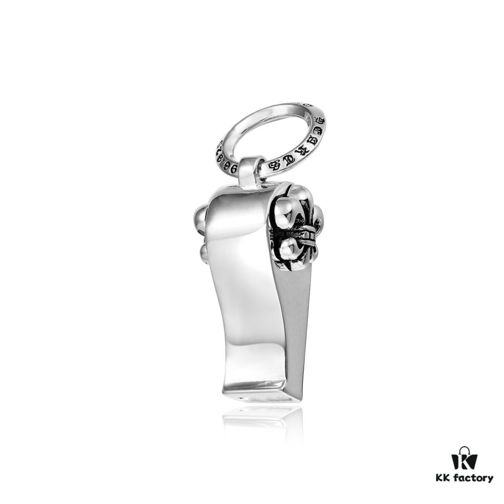 6930086e12f62673a6fab5dc Chrome Hearts Whistle Pendant