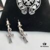 6930089812f62673a6fab636 Chrome Hearts Cross Earrings, Classic Style, S925 Sterling Silver
