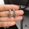 6930089912f62673a6fab637 Chrome Hearts Cross Earrings, Classic Style, S925 Sterling Silver