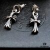 6930089912f62673a6fab638 Chrome Hearts Cross Earrings, Classic Style, S925 Sterling Silver