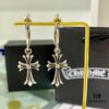 6930089b12f62673a6fab63e Luo Xin Cross Earrings! The Hottest Style Among Today's Internet Celebrities! S925 Sterling Silver with Full Original Packaging