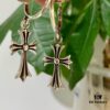 6930089d12f62673a6fab641 Luo Xin Cross Earrings! The Hottest Style Among Today's Internet Celebrities! S925 Sterling Silver with Full Original Packaging