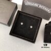 6930089f12f62673a6fab646 S925 Sterling Silver! Authentic Counter Ear Studs! Stylishly Casual When Paired with Chrome Hearts, the Cross Design Highlights Individuality, Perfect for Everyday Casual Wear. Looks Great as a Single Piece for Men Too! The Combination of Studs and Hoops Ensures Breathability!