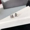 693008a312f62673a6fab64b S925 Pure Silver! Counter Ear Studs! Chrome Hearts Style, Casual and Individual, Perfect for Everyday Wear