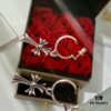 693008a712f62673a6fab652 Luo Xin Cross Earrings! The Hottest Style Among Today's Internet Celebrities! S925 Sterling Silver with Full Original Packaging