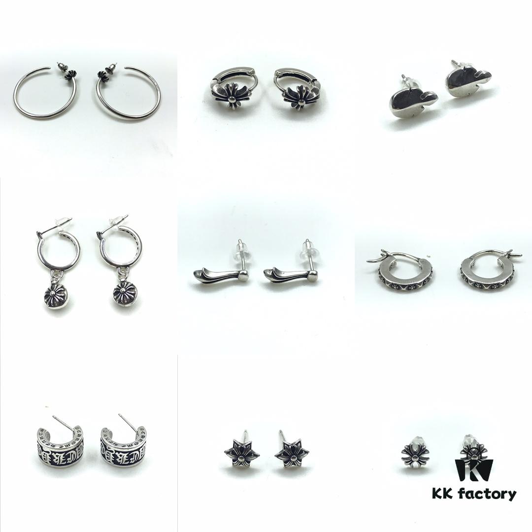 Chrome Hearts Stud Earrings Collection