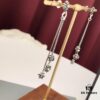 Chrome Hearts JoJo Three-Tassel Stud Earrings! Classic Style! Versatile and Flattering! Made of S925 Sterling Silver! Original Quality!