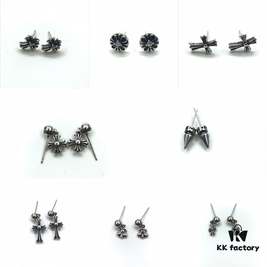 Chrome Hearts Stud Earrings Collection