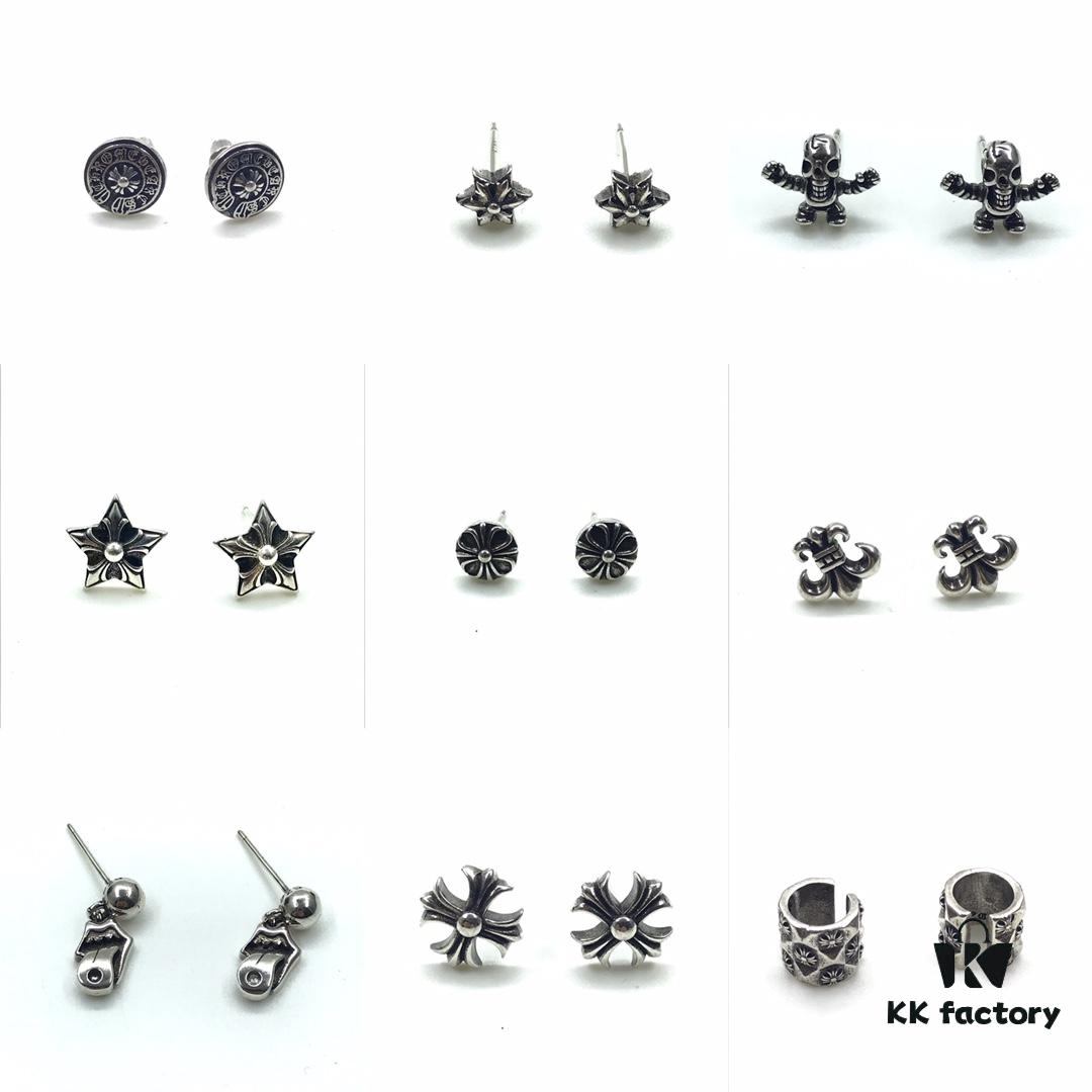Chrome Hearts Stud Earrings Collection