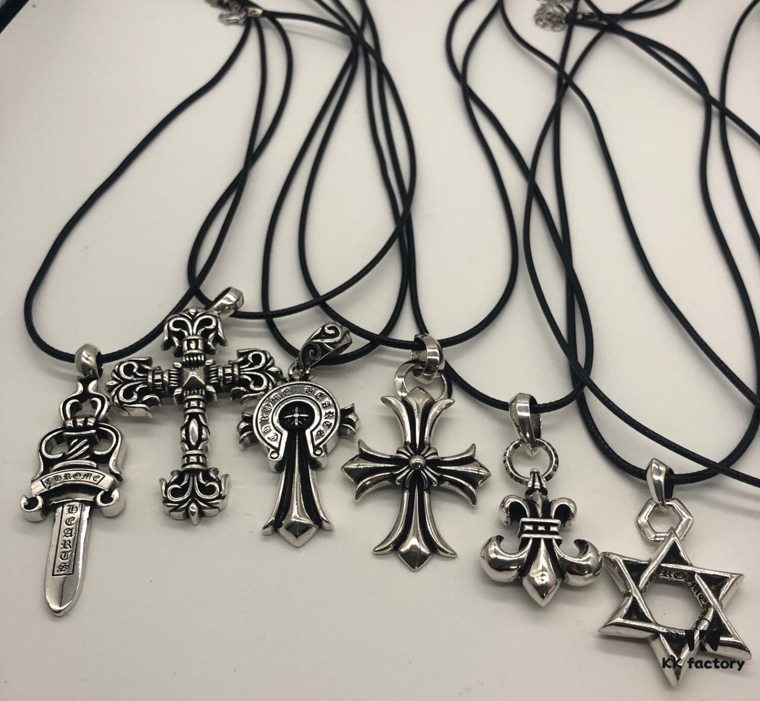 Chrome Hearts Leather Cord Chain