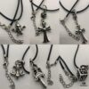 Chrome Hearts Leather Rope Chain