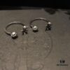 693008c012f62673a6fab684 Chrome Hearts Open FOTI Skull Ring with Oxidized Finish
