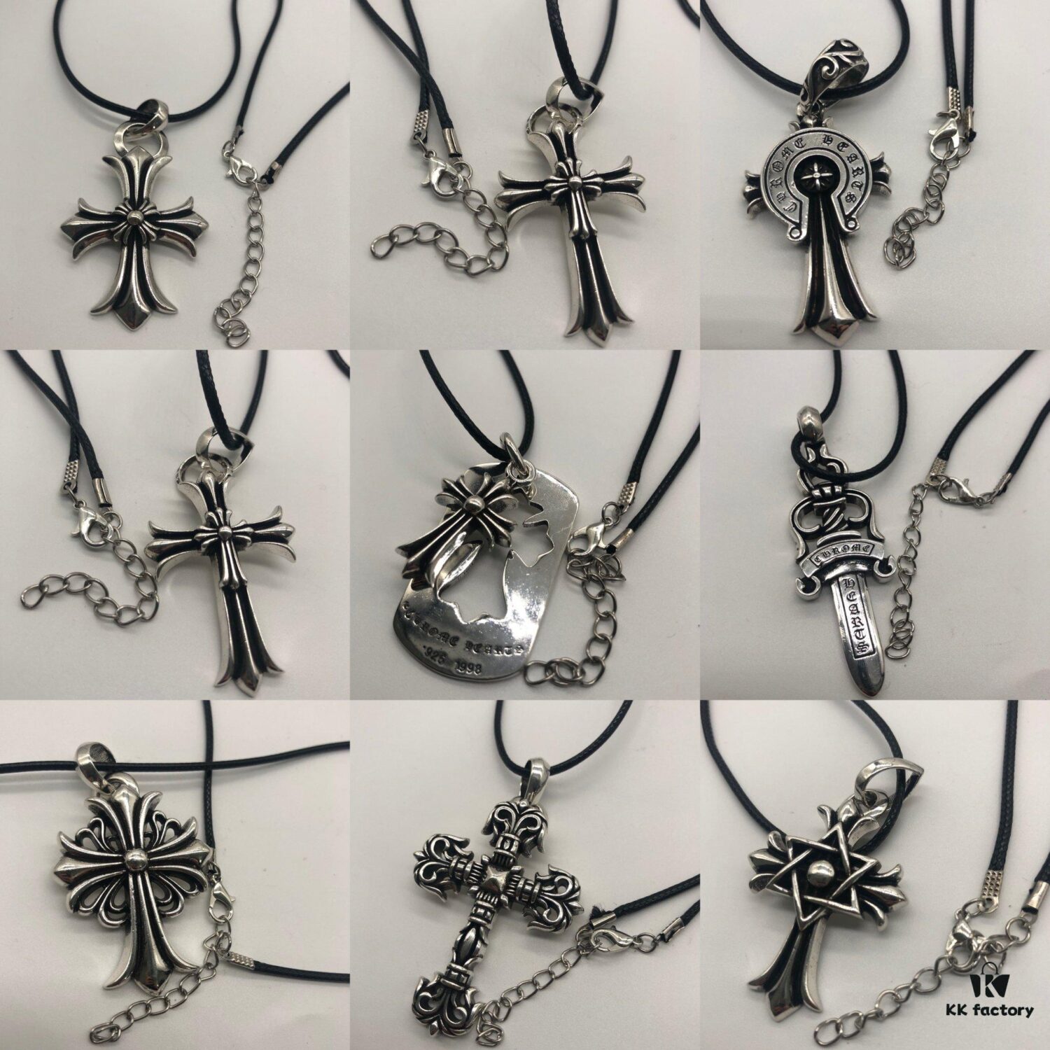 Chrome Hearts Leather Rope Chain