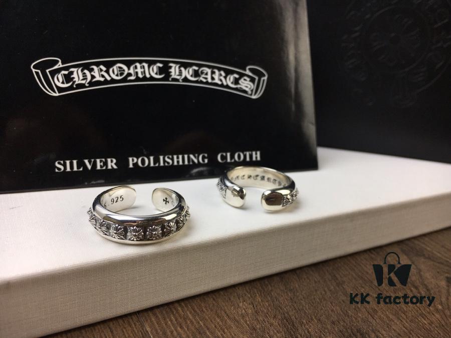 693008d912f62673a6fab6b4 Chrome Hearts Open Star Ring – Gothic-Inspired Rock Punk Design with Streetwear Hip-Hop Flair, Unisex Style