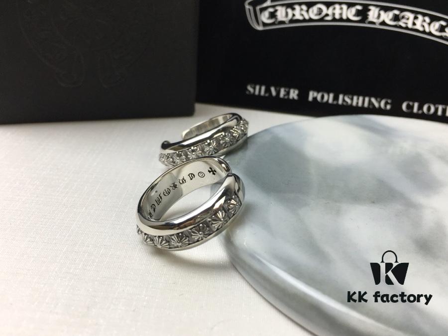 693008db12f62673a6fab6b7 Chrome Hearts Open Star Ring – Gothic-Inspired Rock Punk Design with Streetwear Hip-Hop Flair, Unisex Style