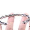 Chrome Hearts Cuff Bracelet Differences from Common Market Lightweight Versions: Check Engraving Details and Oxidation Level