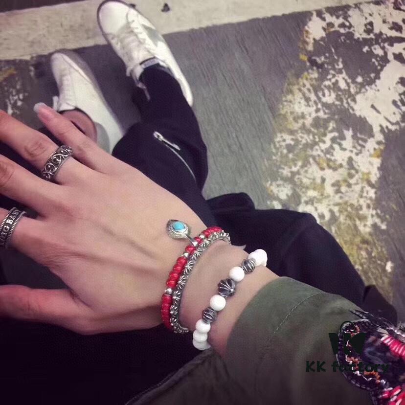 Chrome Hearts Cuff Bracelet Differences from Common Market Lightweight Versions: Check Engraving Details and Oxidation Level