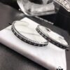 Chrome Hearts Cross Open Cuff Bracelet 925 Sterling Silver Bangle