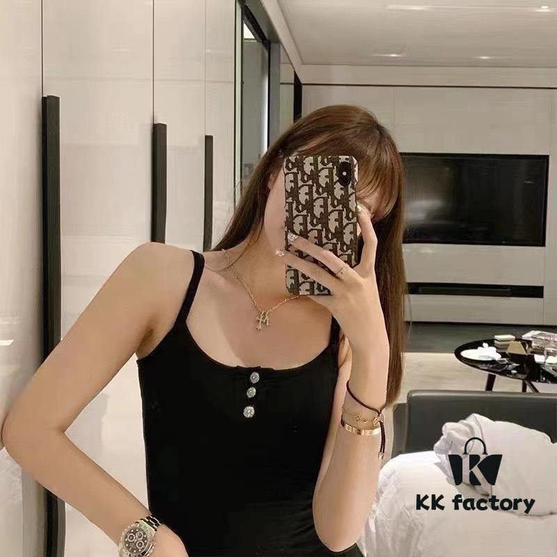 693008ed12f62673a6fab6de Karl Kross Double Cross Necklace - Influencer Favorite, Loved by Zheng Shuang, Zhou Yangqing, and More