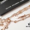 6930090012f62673a6fab705 Chrome Hearts Cross Pendant Necklace – Heavyweight High-End Custom Design, Silver, Rose Gold, and Gold Finish