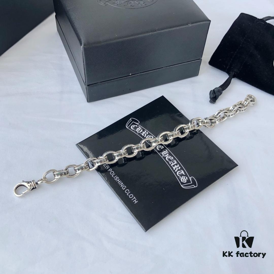 6930090512f62673a6fab712 CH Chrome Hearts Classic Retro Letter Bracelet