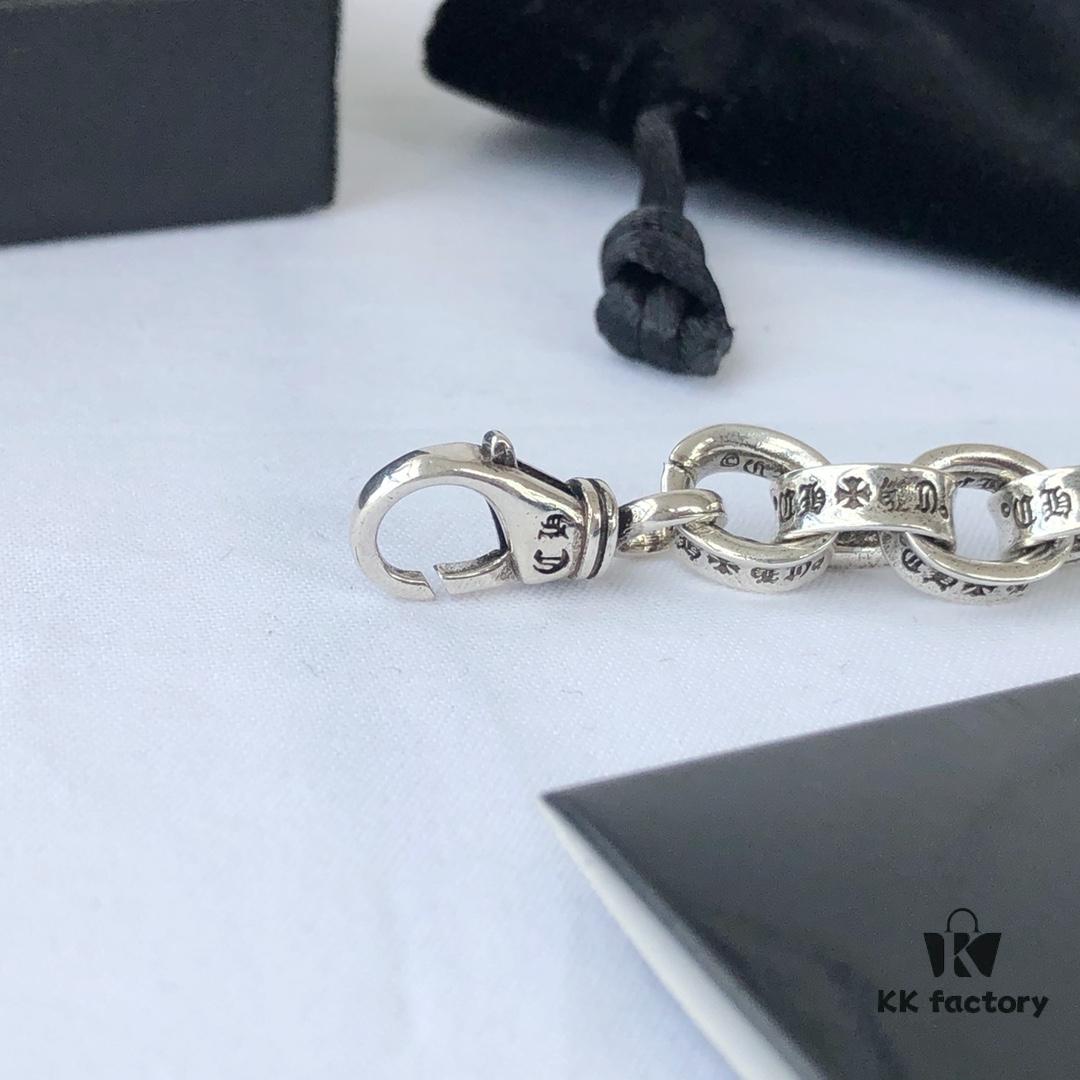 6930090612f62673a6fab715 CH Chrome Hearts Classic Retro Letter Bracelet