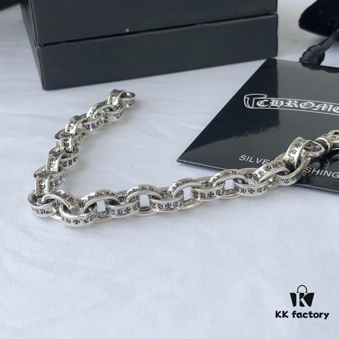6930090712f62673a6fab716 CH Chrome Hearts Classic Retro Letter Bracelet