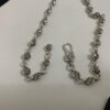 6930090912f62673a6fab71d Chrome Hearts Classic Cross Flower Ball Necklace, Unisex European and American Style, Chain Width 7mm, Length 55-60cm