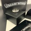 Chrome Hearts Arc Mirror-Finish Cross Ring, Size 12-24