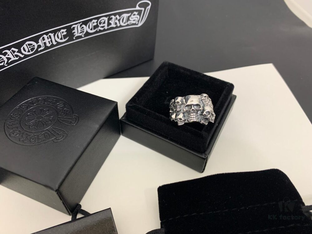 Chrome Hearts Skull Open Ring