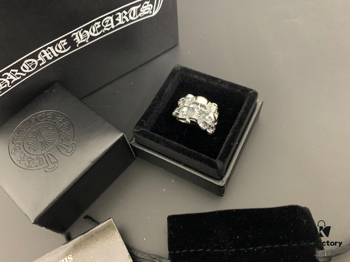 Chrome Hearts Skull Open Ring