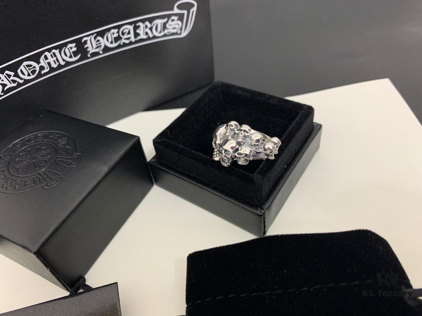 Chrome Hearts Skull Open Ring