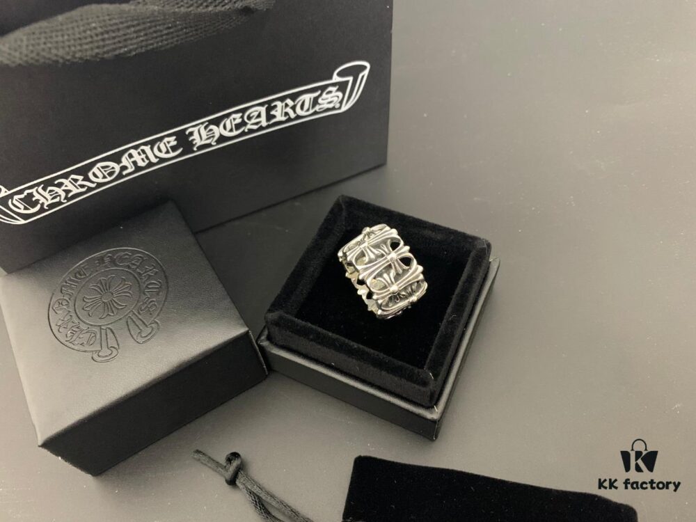 6930091912f62673a6fab745 Chrome Hearts Cross Tombstone Ring