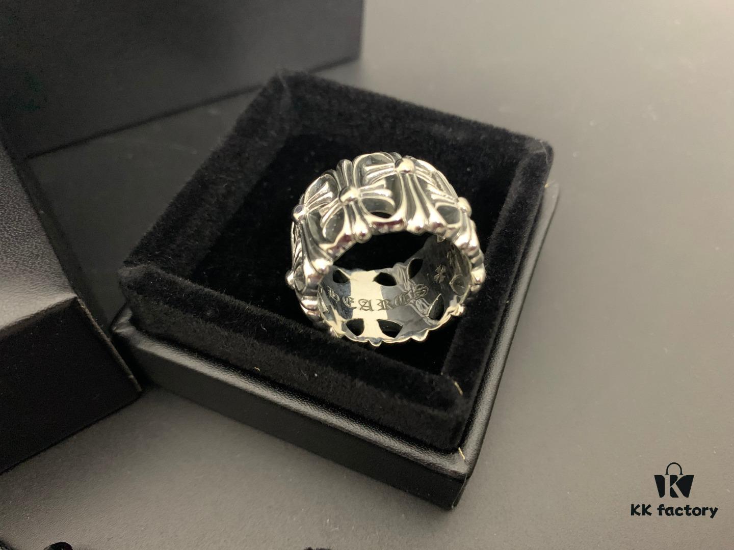 Chrome Hearts Cross Tombstone Ring