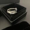 Chrome Hearts Vintage Double Layer Ring, Ins Influencer Style, Fashion Korean Version, Versatile and Beautiful to Wear