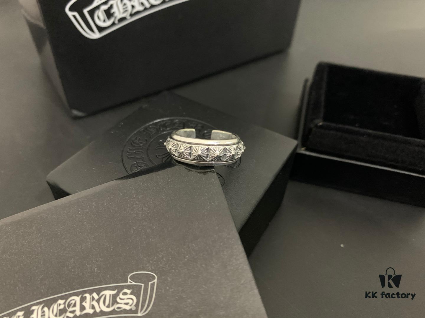 Chrome Hearts New Style Cross Open Ring