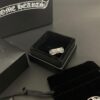 6930093212f62673a6fab777 Chrome Hearts Unisex Ring with Eternal Letter Design