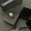 6930093312f62673a6fab77b Chrome Hearts Unisex Ring with Eternal Letter Design