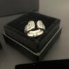 Chrome Hearts Unisex Ring with Eternal Scroll Letter Design