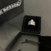 Chrome Hearts Crown Open Ring