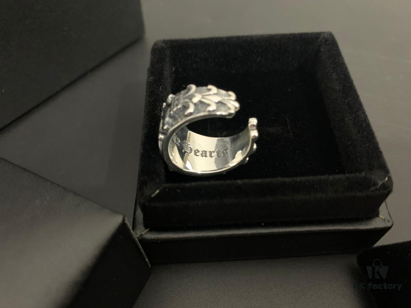 Chrome Hearts Crown Open Ring