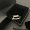 6930093d12f62673a6fab78e Chrome Hearts Crooked Cross Nail Open Ring